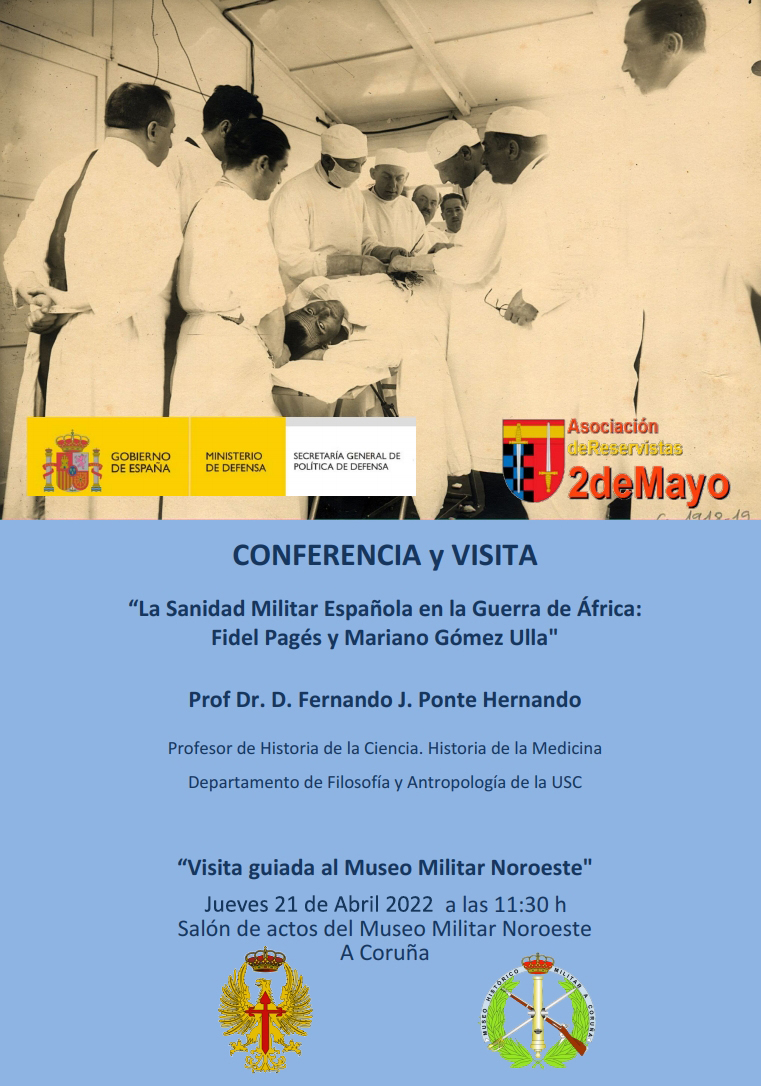 La Sanidad Militar Española en las guerras de África: Fidel Pagés y Mariano Gómez Ulla