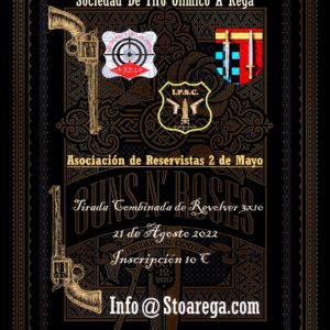 Tirada combinada de revolver 3x10